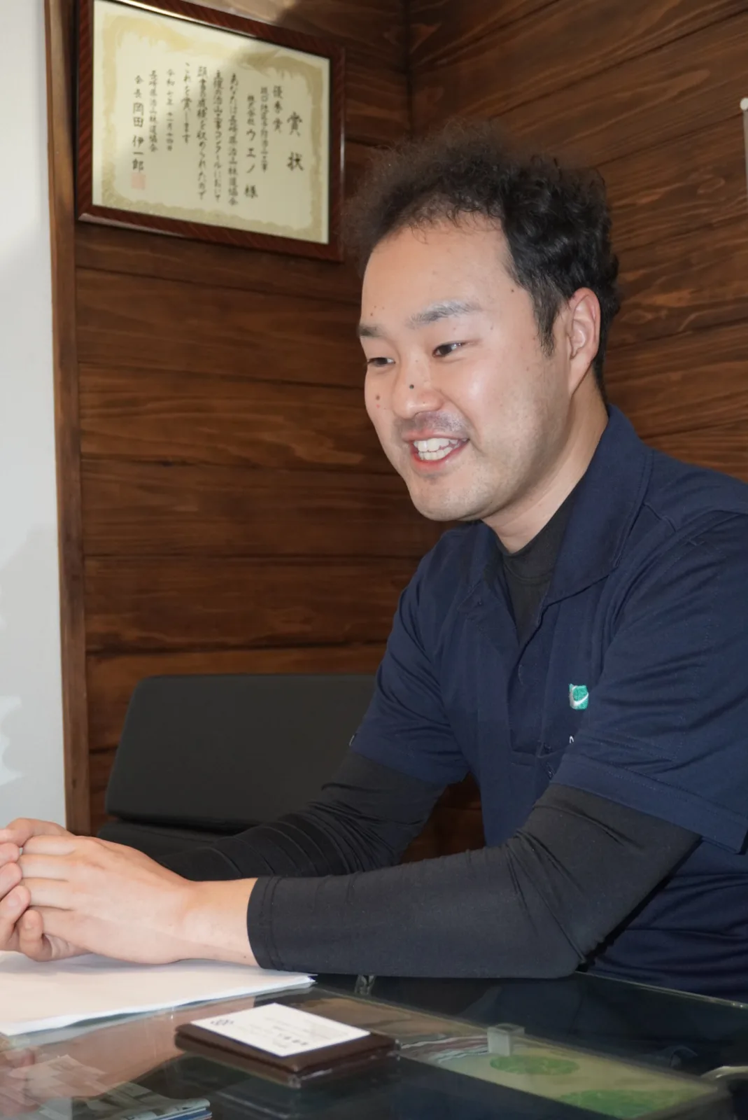 坂田さん（株式会社ウヱノ）の写真