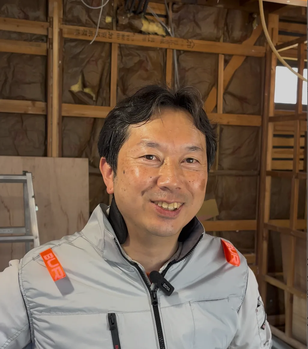 藤堂さん（剛保建設）の写真